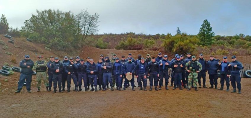 Policías de la región se capacitaron en el uso correcto de armas de fuego