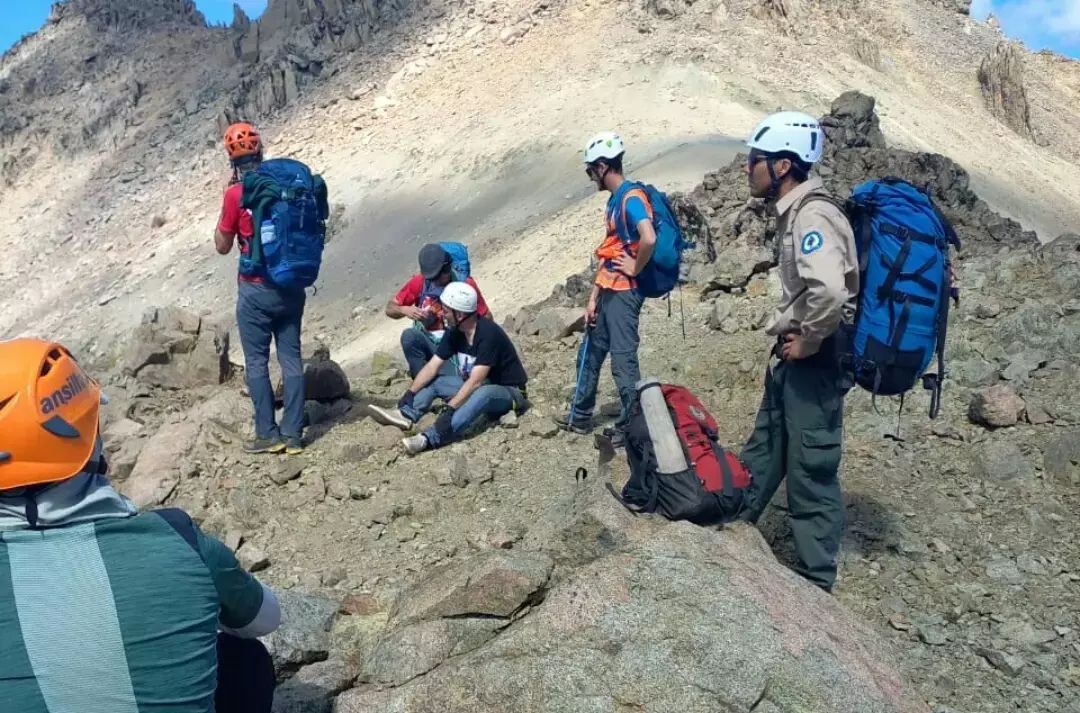 Así fue el operativo para rescatar al turista perdido en la montaña